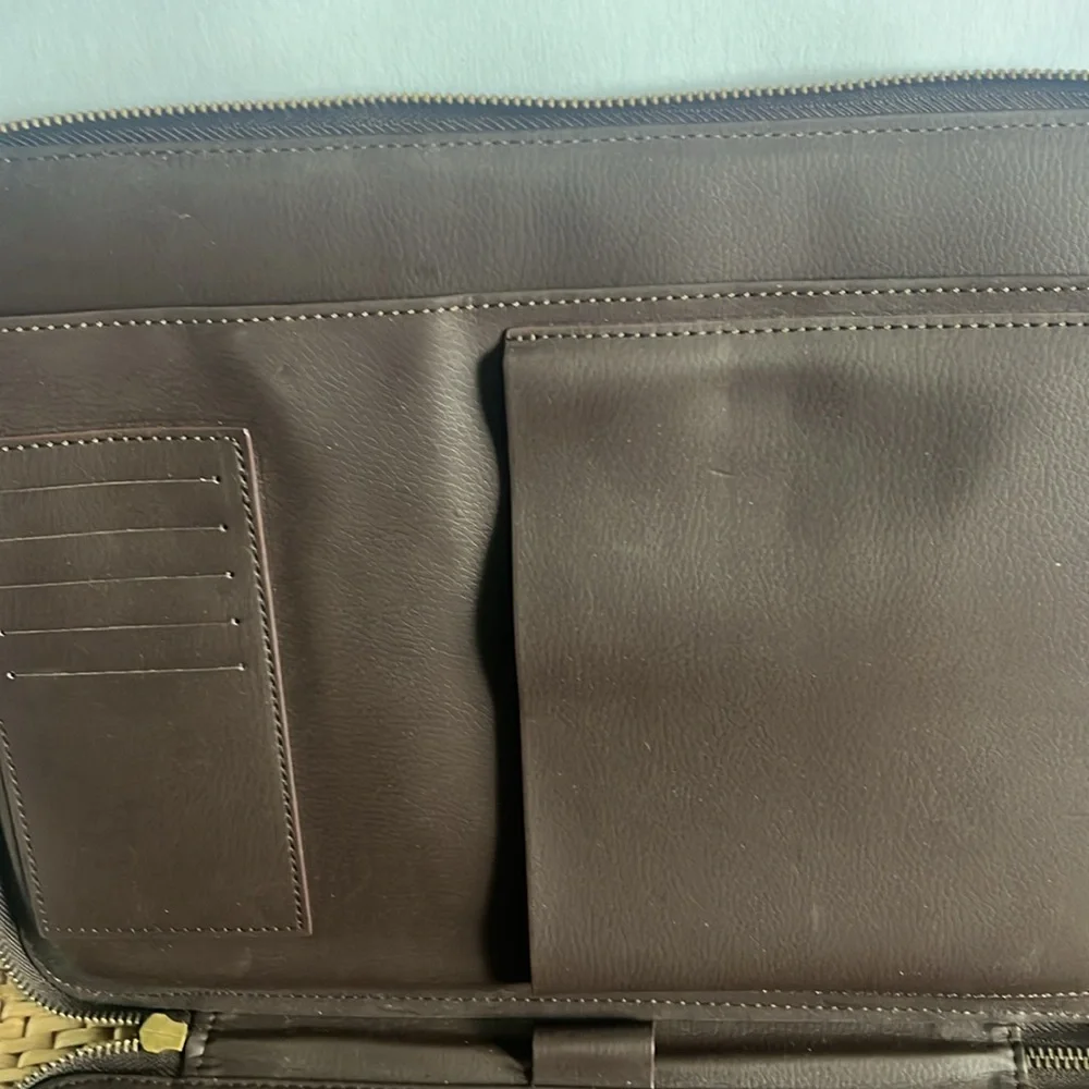 Incipio Gray and Brown Laptop Bag